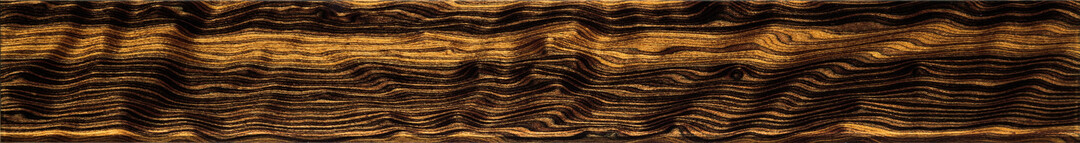Keramiske fliser Tubadzin Venatello L-Venatello glassbrun kant 9,8x74,8