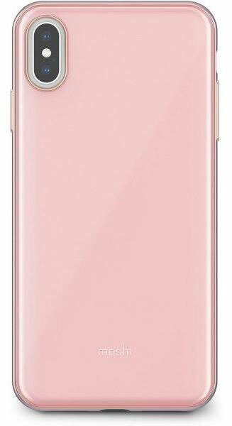 Pouzdro Moshi iGlaze iPhone XS Max růžové