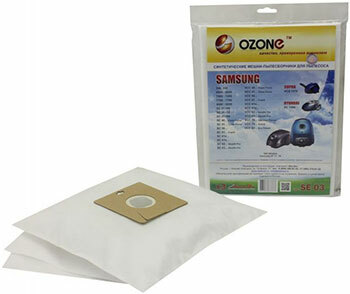 Bolsas de polvo de ozono