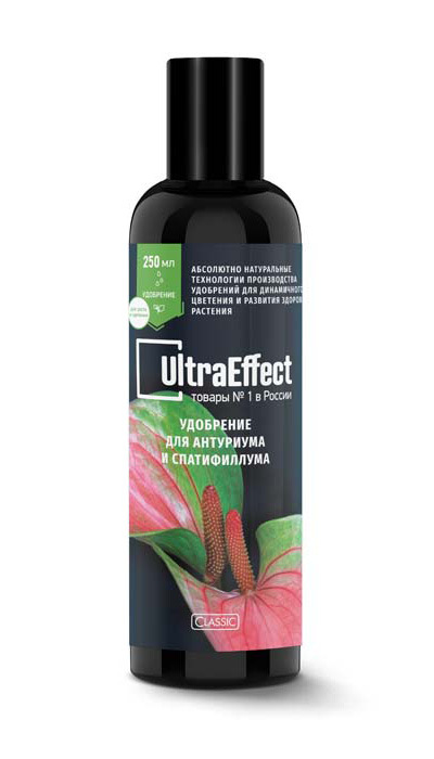 Fertilizzante per anthurium e spathiphyllum UltraEffect Classic 250ml