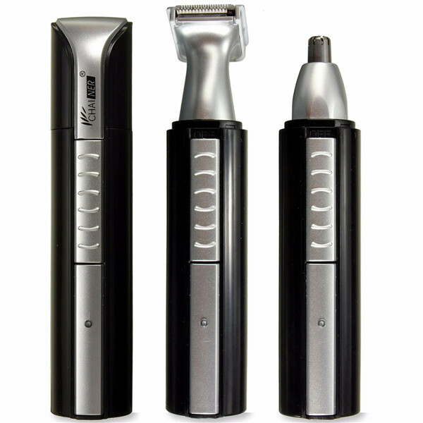 In 1 Electric Hair Trimmer Nose Ear Eyebrow Trimmer Beard Shaver Cleaner