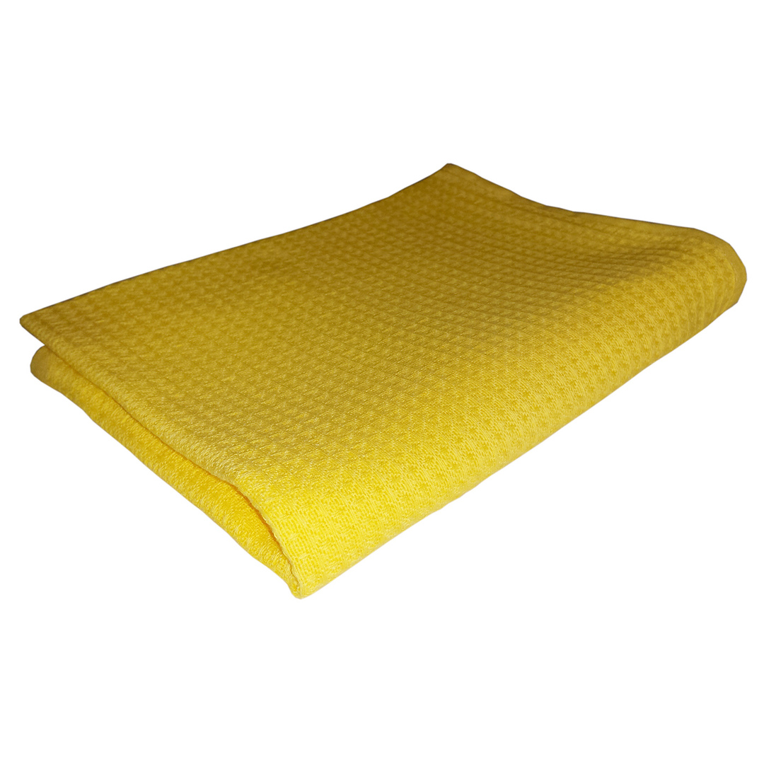 Køkkenhåndklæde BELEZZA Ocean, 40x60cm, vaffel, gul, 160g / m2, 100% bomuld, 6114170