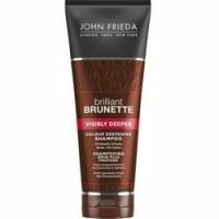 John Frieda Brilliant Brunette Visably Deeper - Sampon a sötét haj gazdag árnyalatának létrehozásához, 250 ml