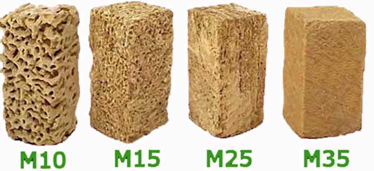 Naturalne gatunki skał muszlowych od M10 do M35