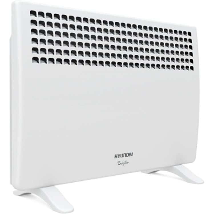 When using an electric convector, there is no need to install a fan in the room.