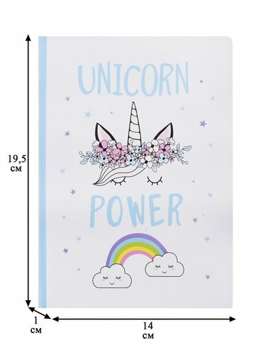 „Unicorn Power Notepad“ (BM2018-169)