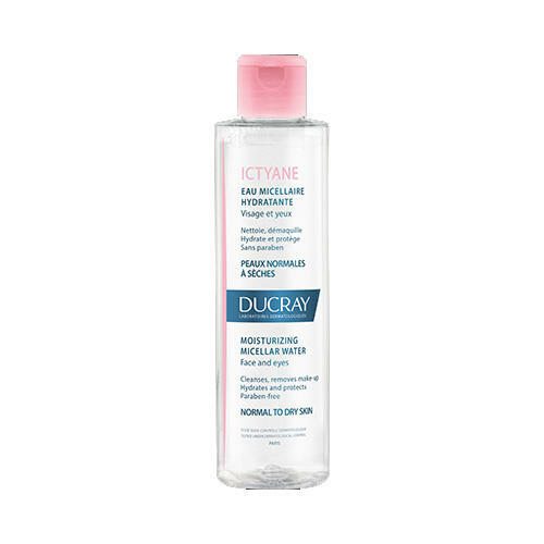 Iktian Moisturizing Micellar Water for Face and Eyes 200 ml (Ducray, tør hud)