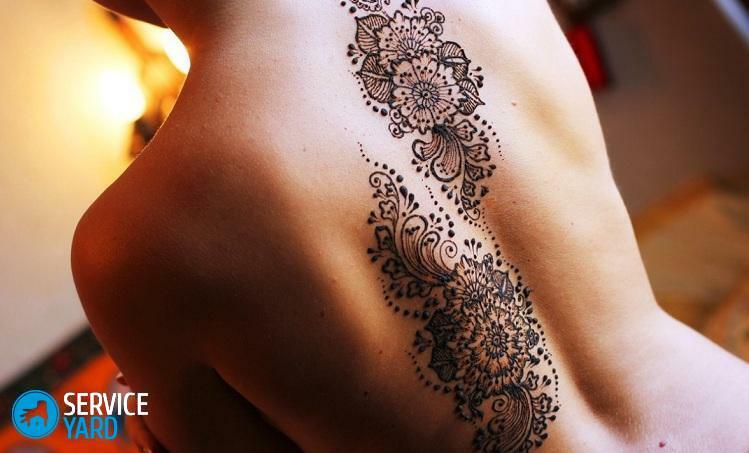 Jak vypít hennu z kůže?