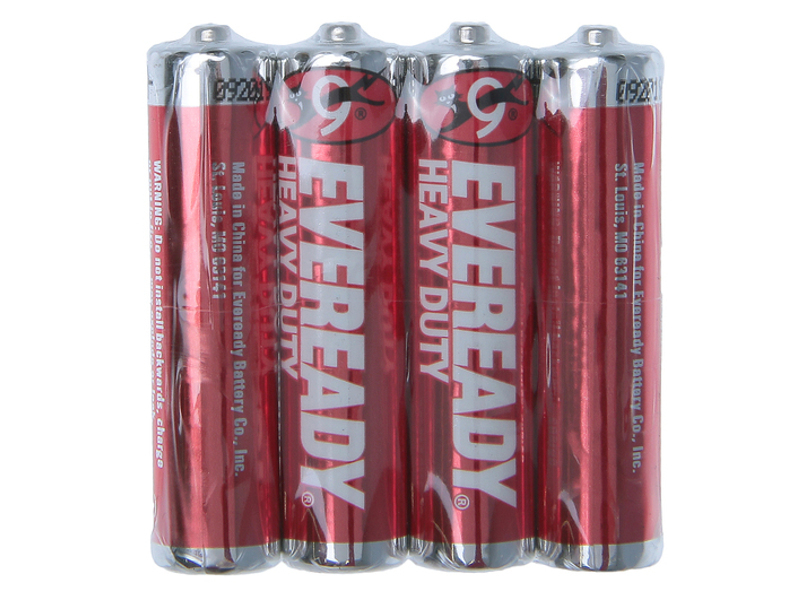 AAA batterij - Energizer Eveready R03 1.5V (4 stuks) E301156200