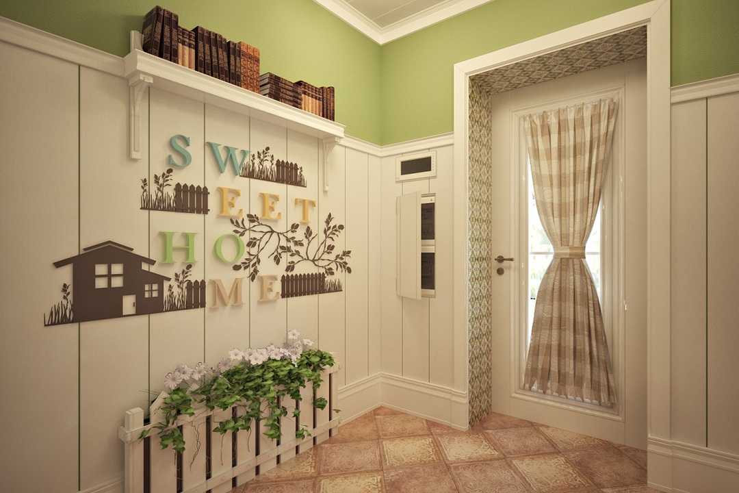 Koridorda duvar kağıdı nasıl yapıştırılır: güzel tasarım seçenekleri, odanın iç fotoğrafı