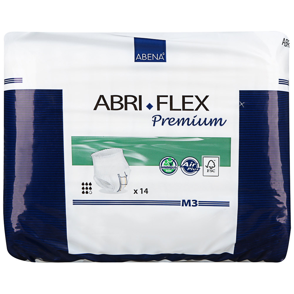 Braguita de pañales para adultos Abena Abri-Flex M3 Premium 14 piezas