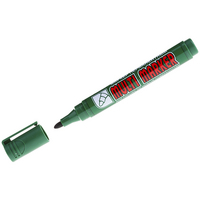 Pennarello indelebile Multi Marker verde, a forma di proiettile, 3 mm