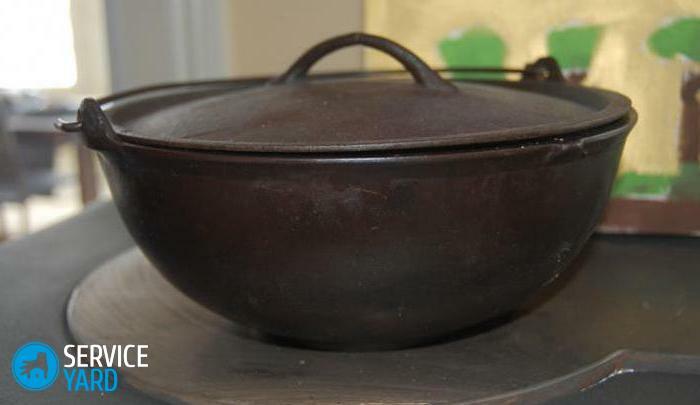 How to ignite cast-iron cauldron?