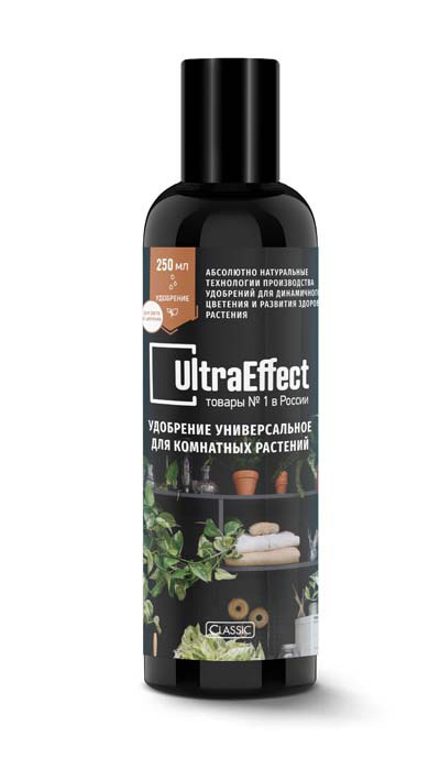 Univerzálne hnojivo pre izbové rastliny UltraEffect Classic 250ml