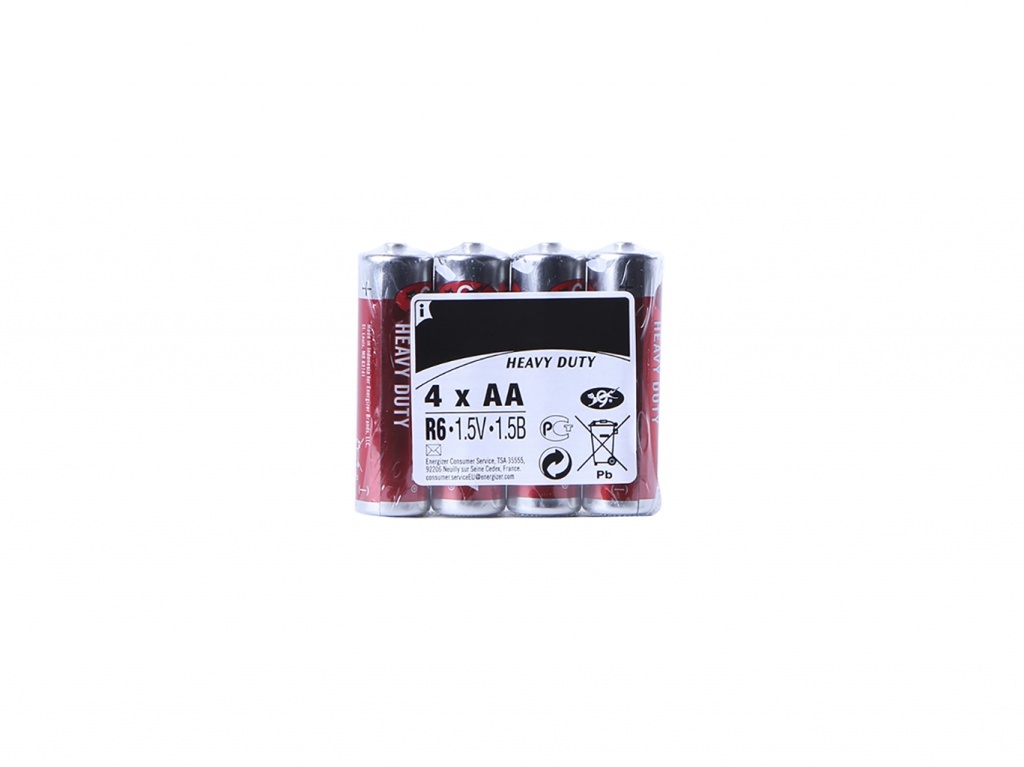 Batería AA - Energizer Eveready R6 1.5V (4 piezas) E301155500 / 11642