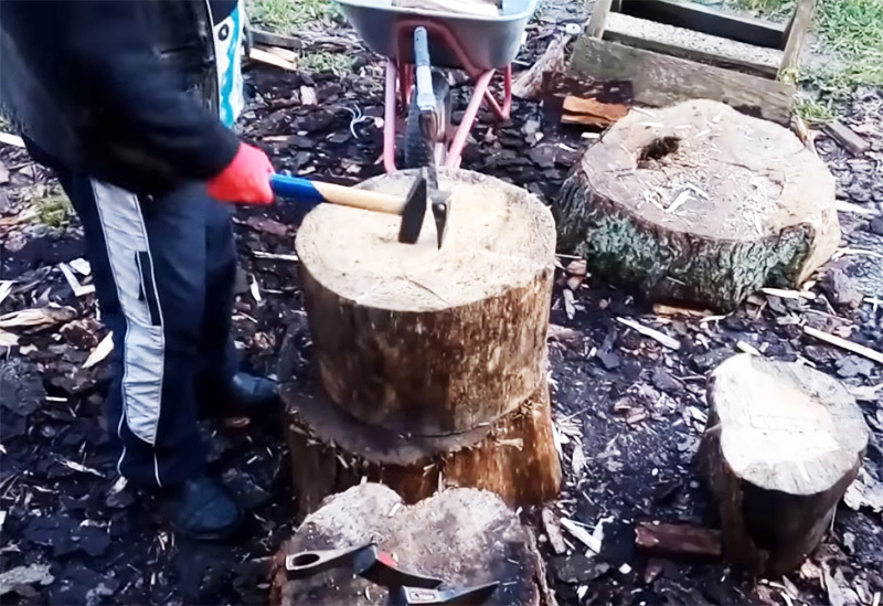 5 idėjos, kaip lengvai skaldyti medieną
