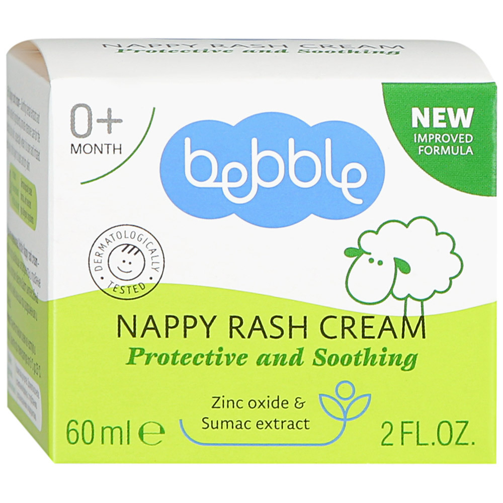 Bebble Crème pour les Erythèmes Nappy 104g