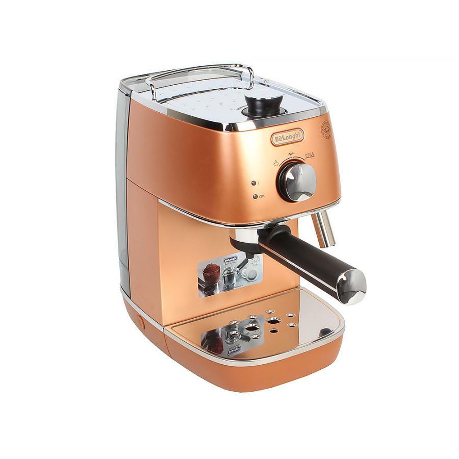 DeLonghi ECI341.CP koperen espressomachine
