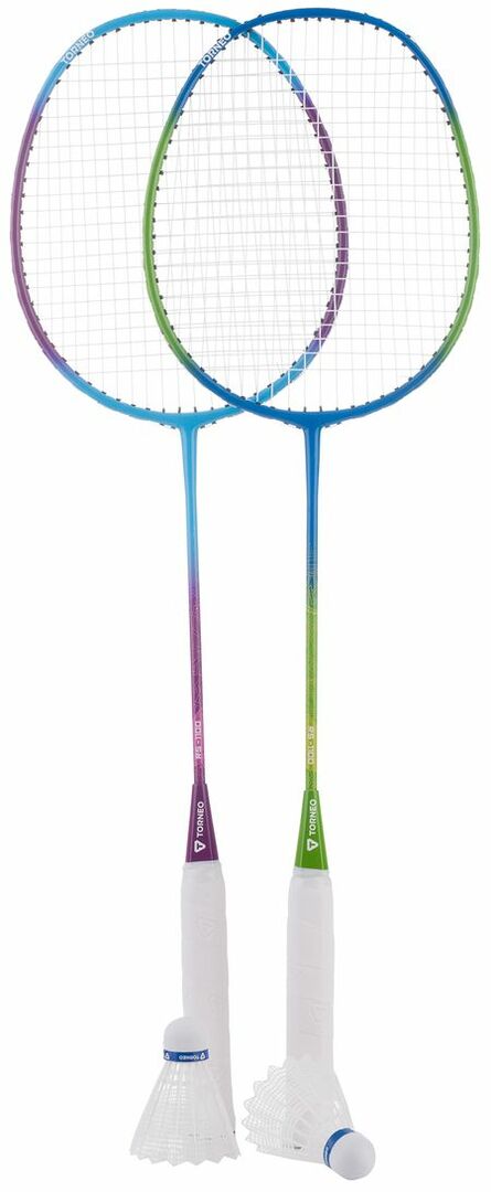 Torneo Badmintonset Torneo (2 racketar, 2 fjädrar, väska)