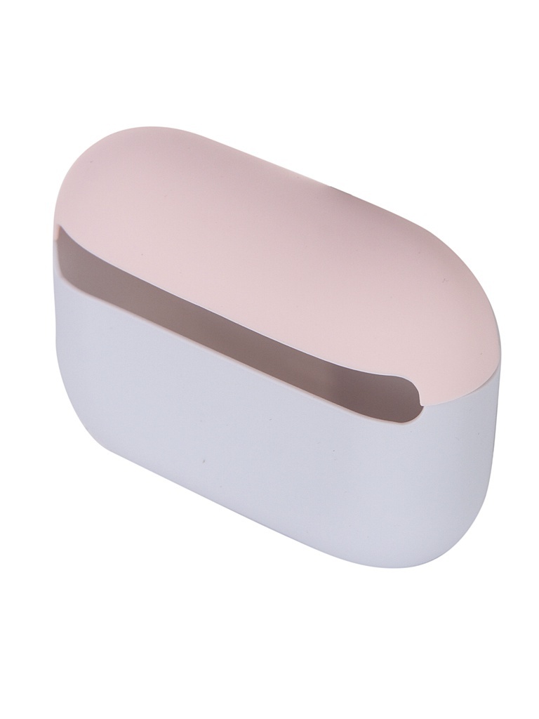 Baseus-etui til APPLE AirPods Pro Super Thin Silica Gel-etui Pink-Grey WIAPPOD-BBZ4G