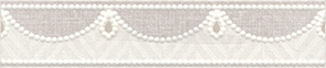Bagatelle NT \\ A260 \\ 6352 Fliesenbordüre (grau), 25x5,4 cm
