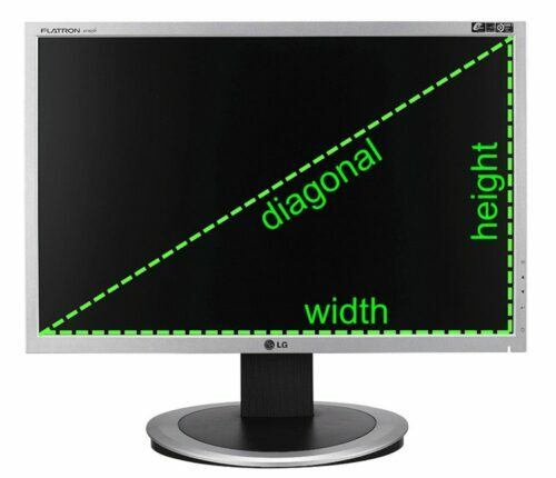 Diagonal TV i cm och inches: en tabell med värden, mätregler och urvalskriterier