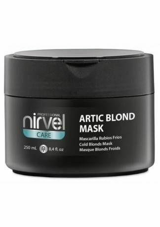 Nirvel Professional Artic Blond Maschera per il mantenimento dei biondi freddi, 250 ml