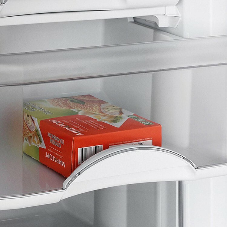 Os freezers das geladeiras Atlant são bastante espaçosos