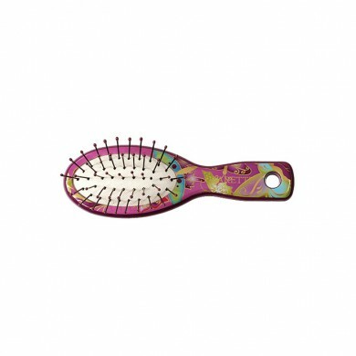 Hair brush CLARETTE mini with ultra fine nylon bristles