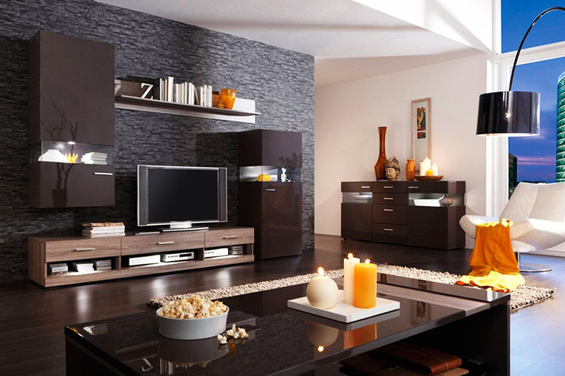 Modulárny nábytok do obývačky v modernom štýle: pravidlá výberu
