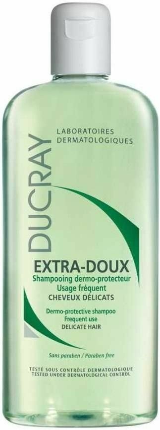 Ducray Shampoo Extra-Du, hyppig bruk, 200 ml