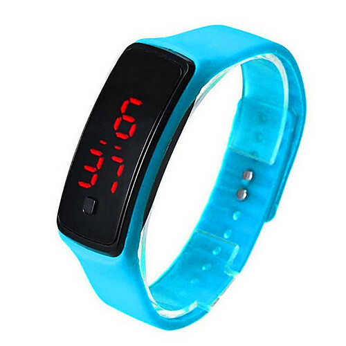 Bracelet intelligent Sport Alarme Chronomètre Calendrier Pas de fente pour carte SIM