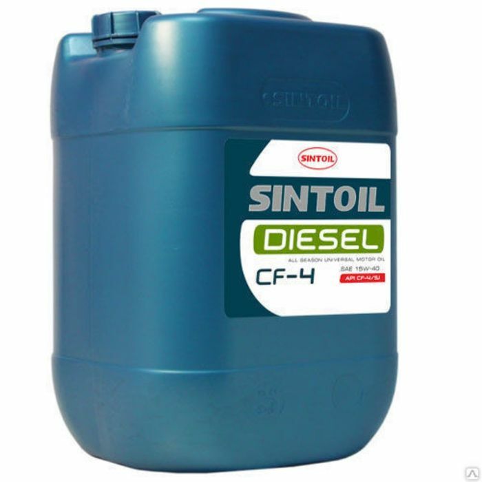 Sintoil 10W-40 Turbo Diesel API CF-4 / CF / SJ motoreļļa 20l