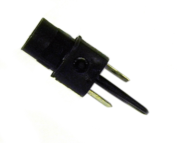 Držák lampy 2,1x9,5d (bez podstavce). 2kolíkový konektor 6,3 mm, (opakovač VAZ) W5W, T5W
