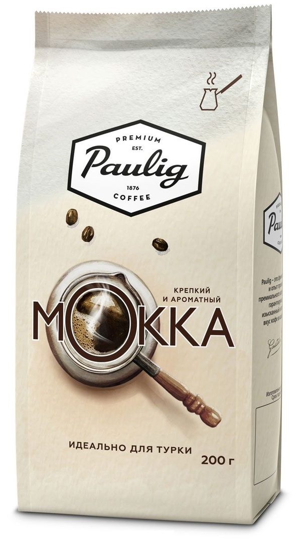 Café molido Paulig mokka para turcos 200 g