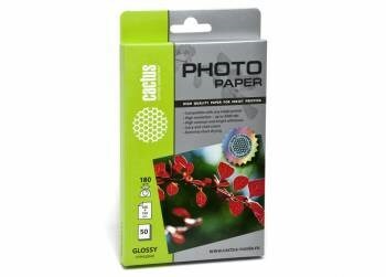 Fotopapier Cactus CS-GA618050 A6, 180g/m2, 50L, wit glanzend voor inkjetprinten