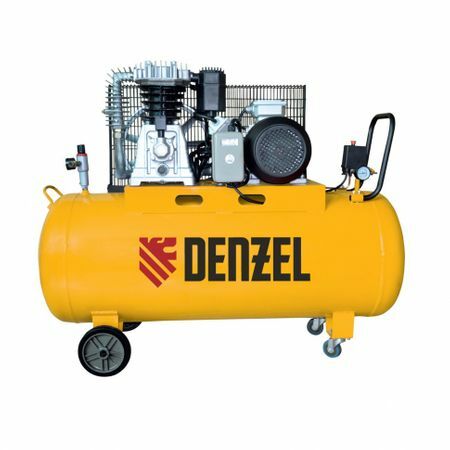 Compressor DR4000 / 200 com correia de óleo 10 bar, manuf. 690 l / m de potência 4 kW DENZEL