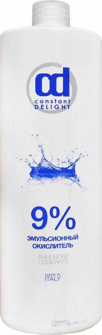 Constant Delight oksidētājs Emulsione Ossidante 9% emulsija, 1000 ml