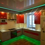 LED osvetlitev pod omare v luči v kuhinji dela območja pomagati hostesa - prednosti in slabosti