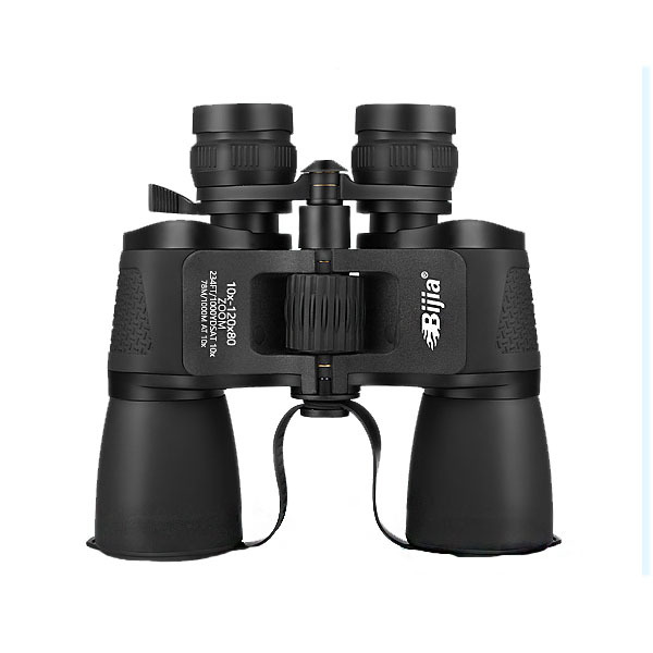  Binóculos ópticos de caça com zoom telescópico para acampamento e visão noturna HD à prova d'água