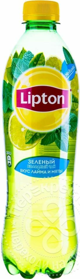 Lipton Ice Tea Thé Vert Citron Vert et Menthe 500ml