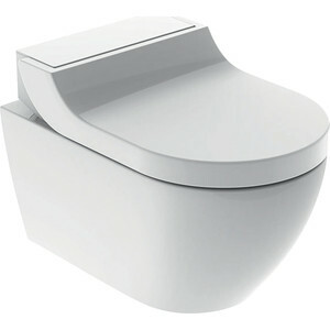 Shower toilet wall mounted Geberit AquaClean Tuma Classic Rimfree, with lift seat (146.094.11.1)