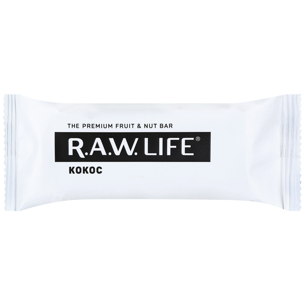 Raw Life Coconut Fruit Bar 47g