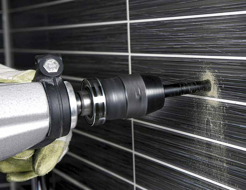 How to drill a tile without chips or cracks