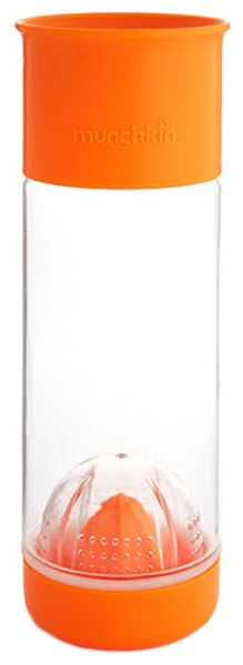 Munchkin 360° Fles Voor Fruitwater met Infuser 591 ml Oranje