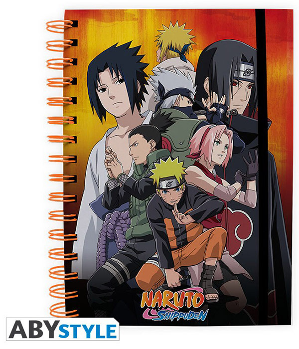 Naruto Shippuden Notizbuch: Konoha Group
