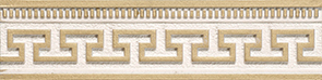 Ceramic tile Ceramica Classic Efes leone-2 Border 6,3x25