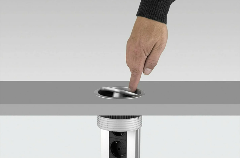 Evoline produces a wide range of recessed and outdoor sockets for every taste.