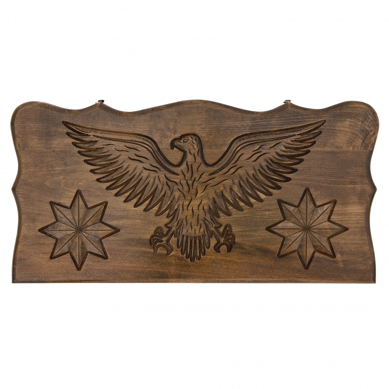 Backgammon carved Ustyan Eagle-4