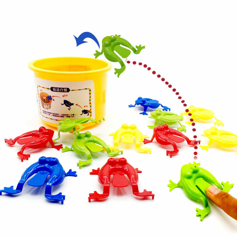Pcs Kids Legetøj Jumping Game Jumping Frog Bunker Party Favor Educational Birthday Party